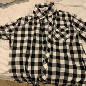 Vintage Checkered Duster